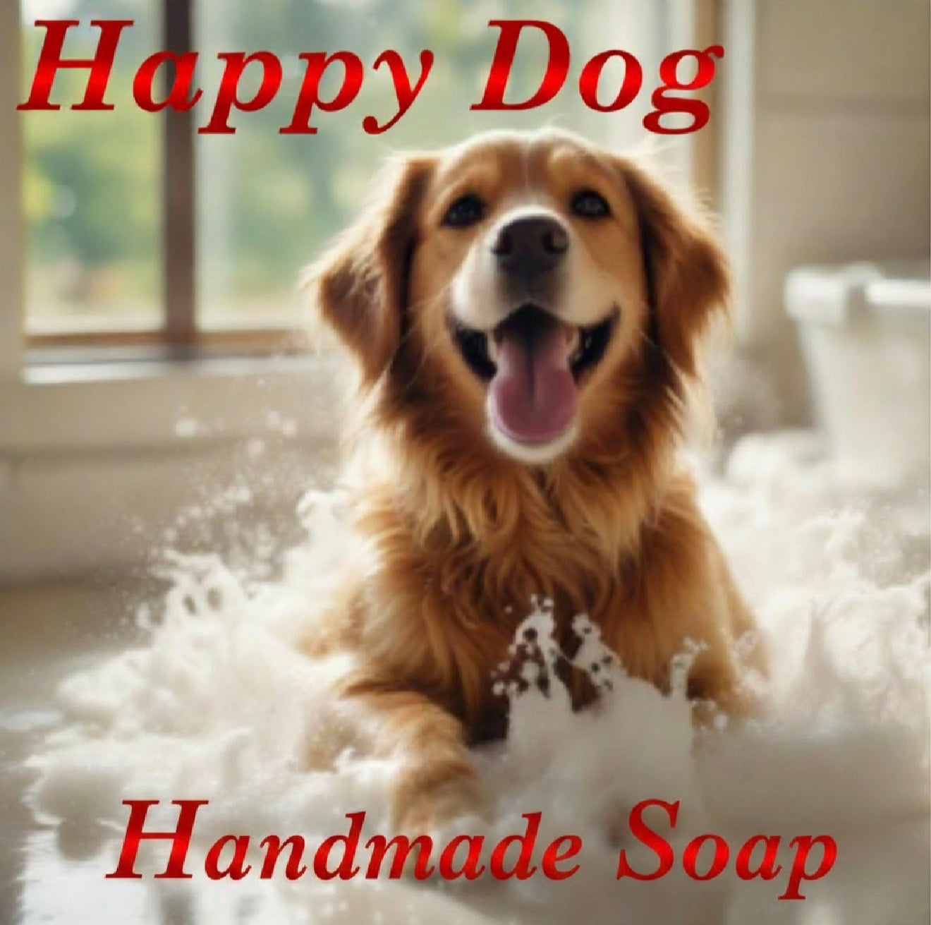 Happy Dog Soap by Dalar Luxury, conditions your canine friends coat and skin as it moisturizes your dogs skin. Leaves their coat soft silky and shiny.