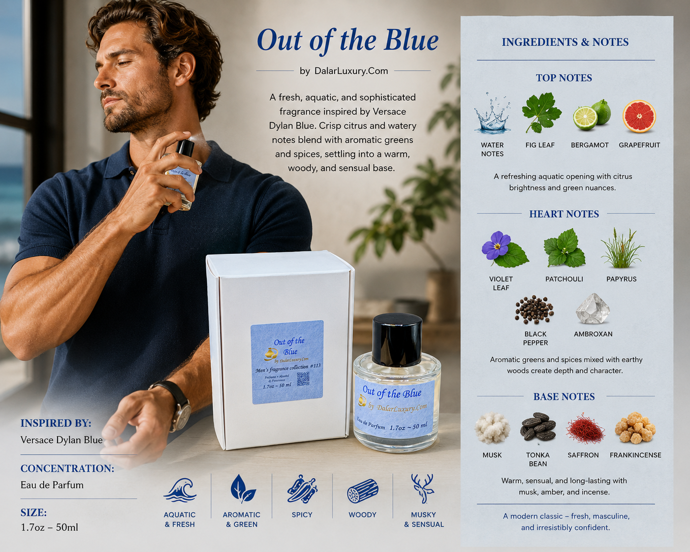 OUT OF THE BLUE
