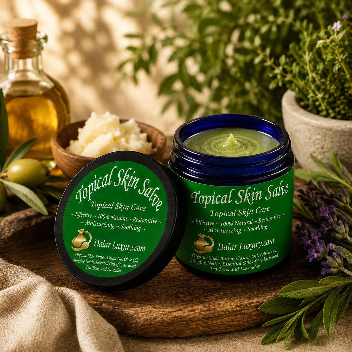 TOPICAL SKIN SALVE by Dalar Luxury