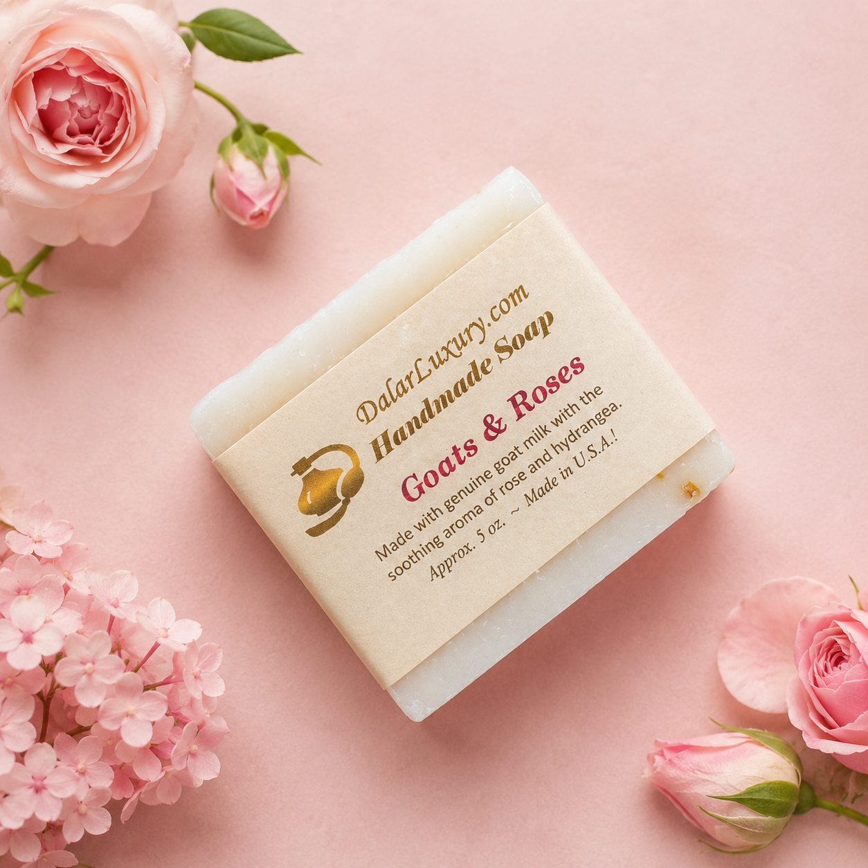 GOATS & ROSES with Goat Milk