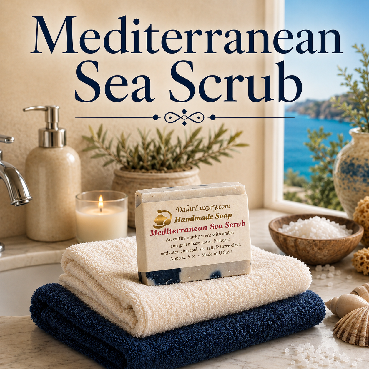 MEDITERRANEAN SEA SCRUB