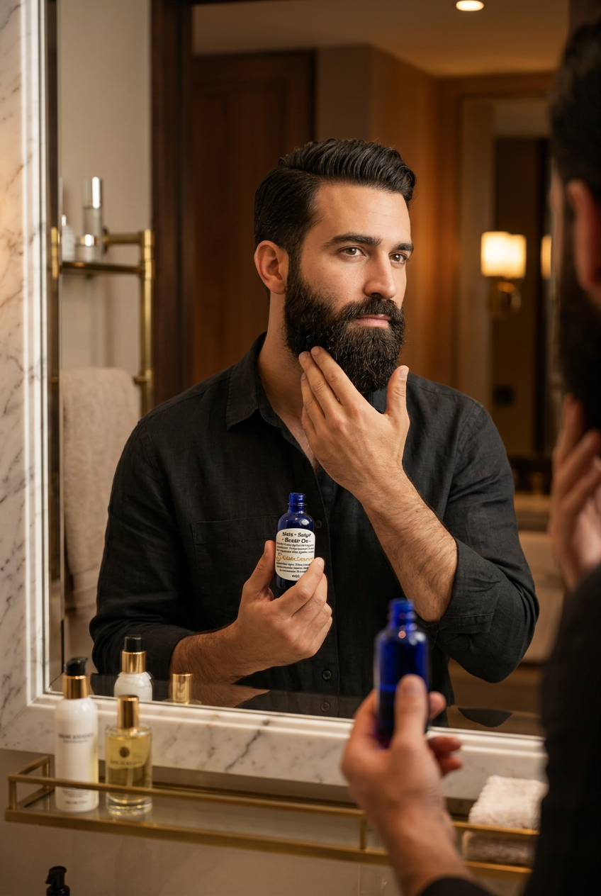 HAIR, SCALP, BEARD OIL for Men #805 by DalarLuxury.com ~ 30ml