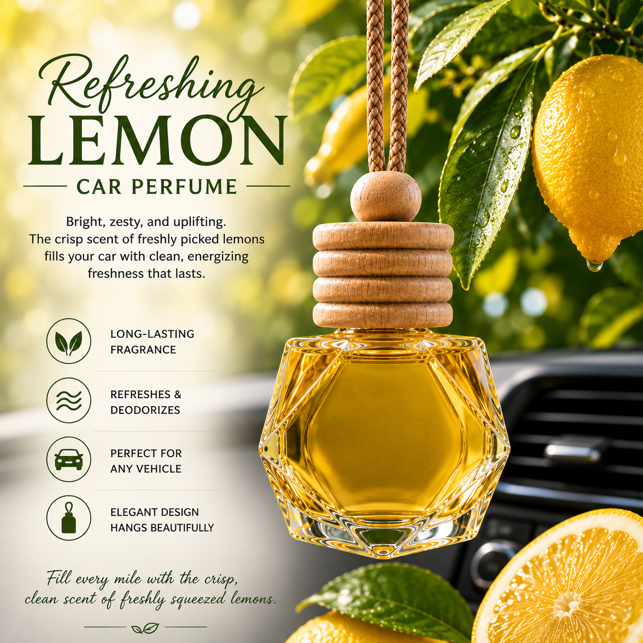 Car Perfume ~ Refreshing Lemon