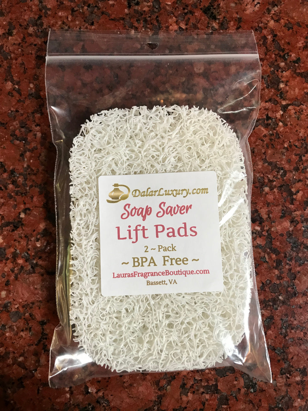 ~ SOAP SAVER LIFT PADS ~ Double Pack ~ Soap Lift Pads are BPA FREE!