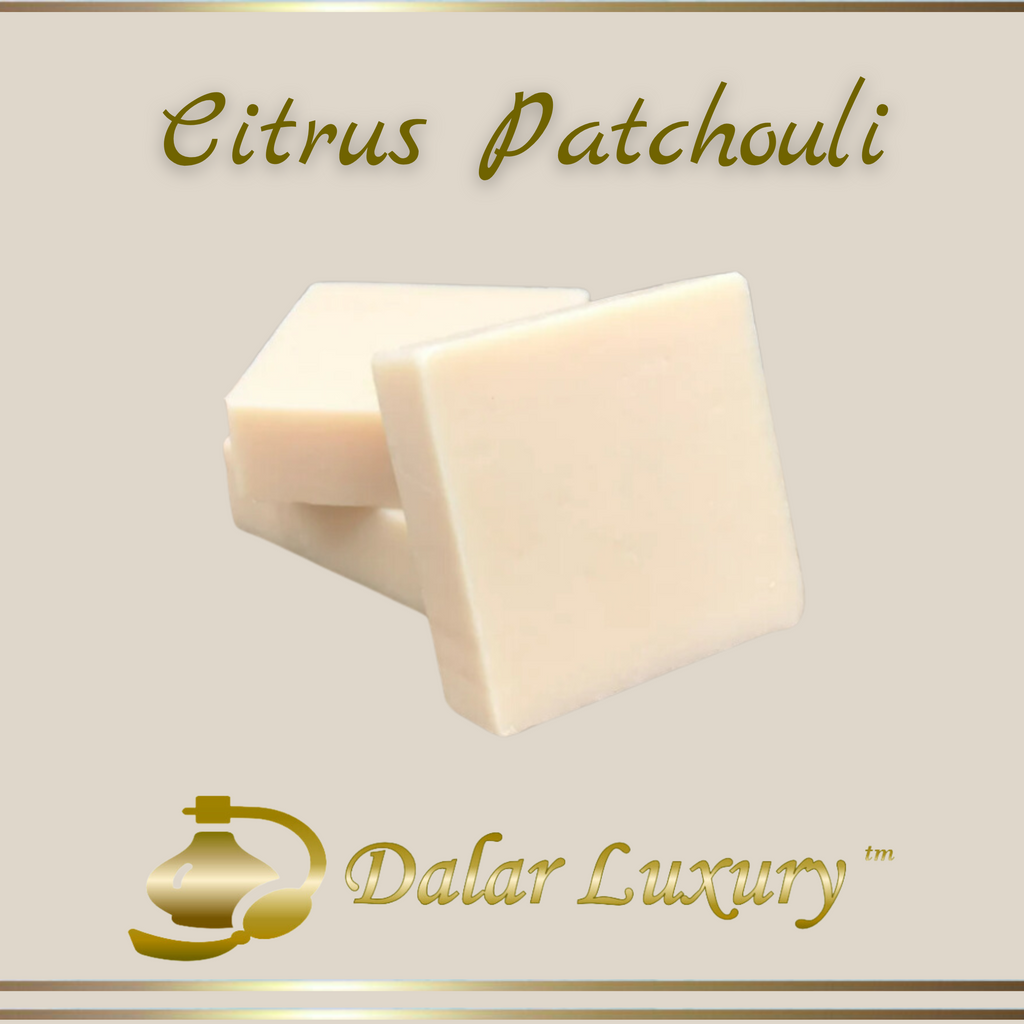 CITRUS PATCHOULI by Dalar Luxury™ ~ Handmade Soap ~ Made in U.S.A.!