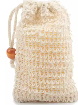 ~ THE SISAL BAG by Dalar Luxury ™ ~  Exfoliating & Message ~ 100% Natural Luxury Soap Bag