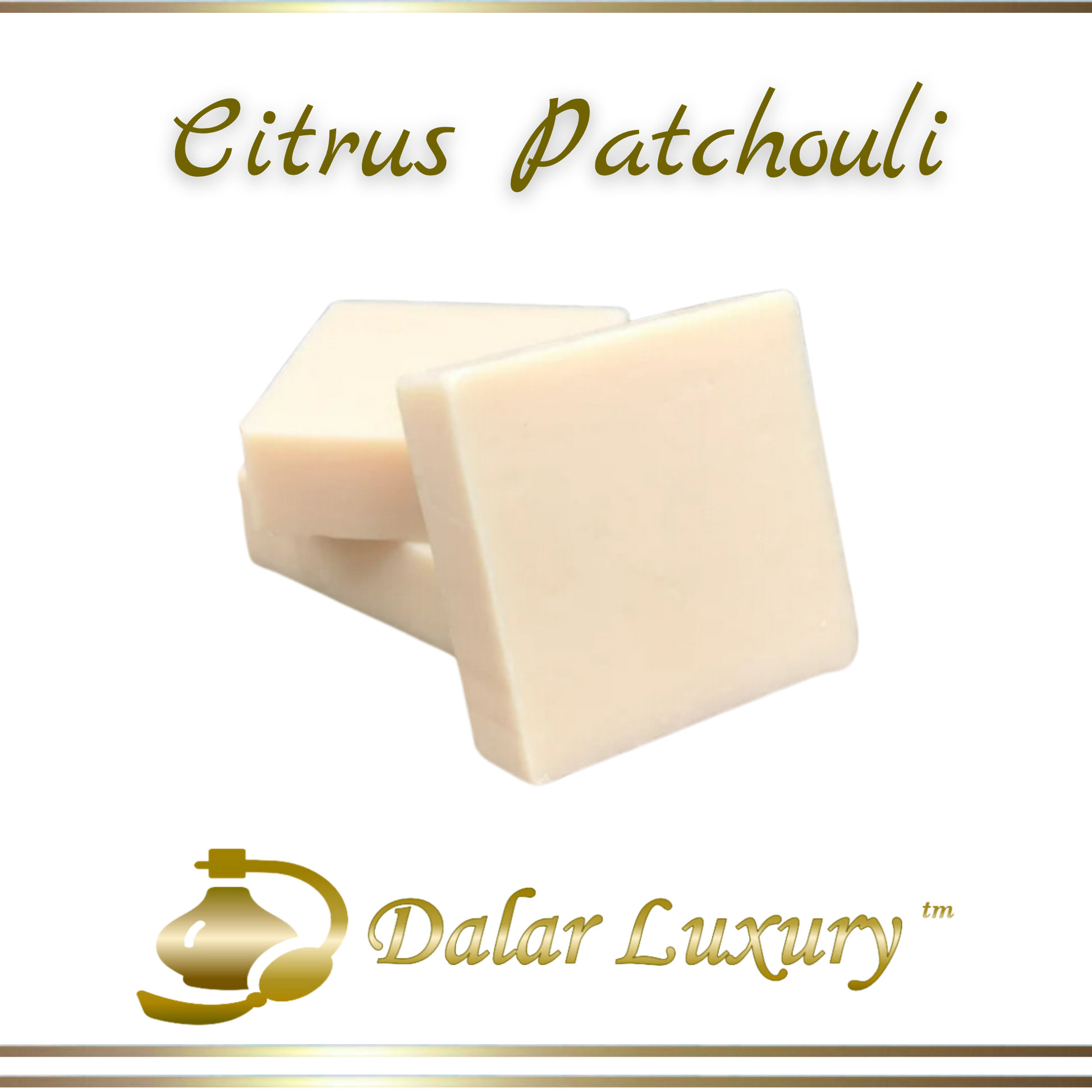 CITRUS PATCHOULI by Dalar Luxury™ ~ Handmade Soap ~ Made in U.S.A.!