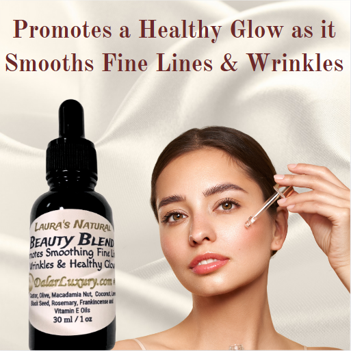 LAURA'S NATURAL BEAUTY BLEND #802 by DalarLuxury.com ~ 30ml ~ Promotes smoothing of fine lines and wrinkles and a beautiful healthy glow.
