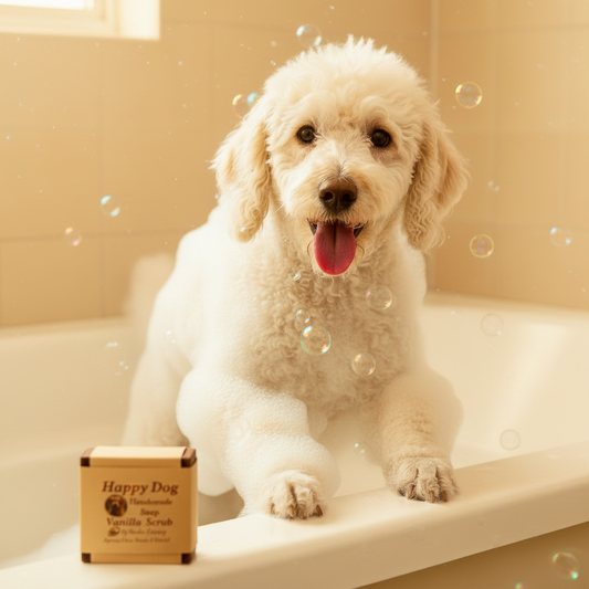 Happy Dog Soap - VANILLA SCRUB