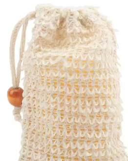 ~ THE SISAL BAG by Dalar Luxury ™ ~  Exfoliating & Message ~ 100% Natural Luxury Soap Bag