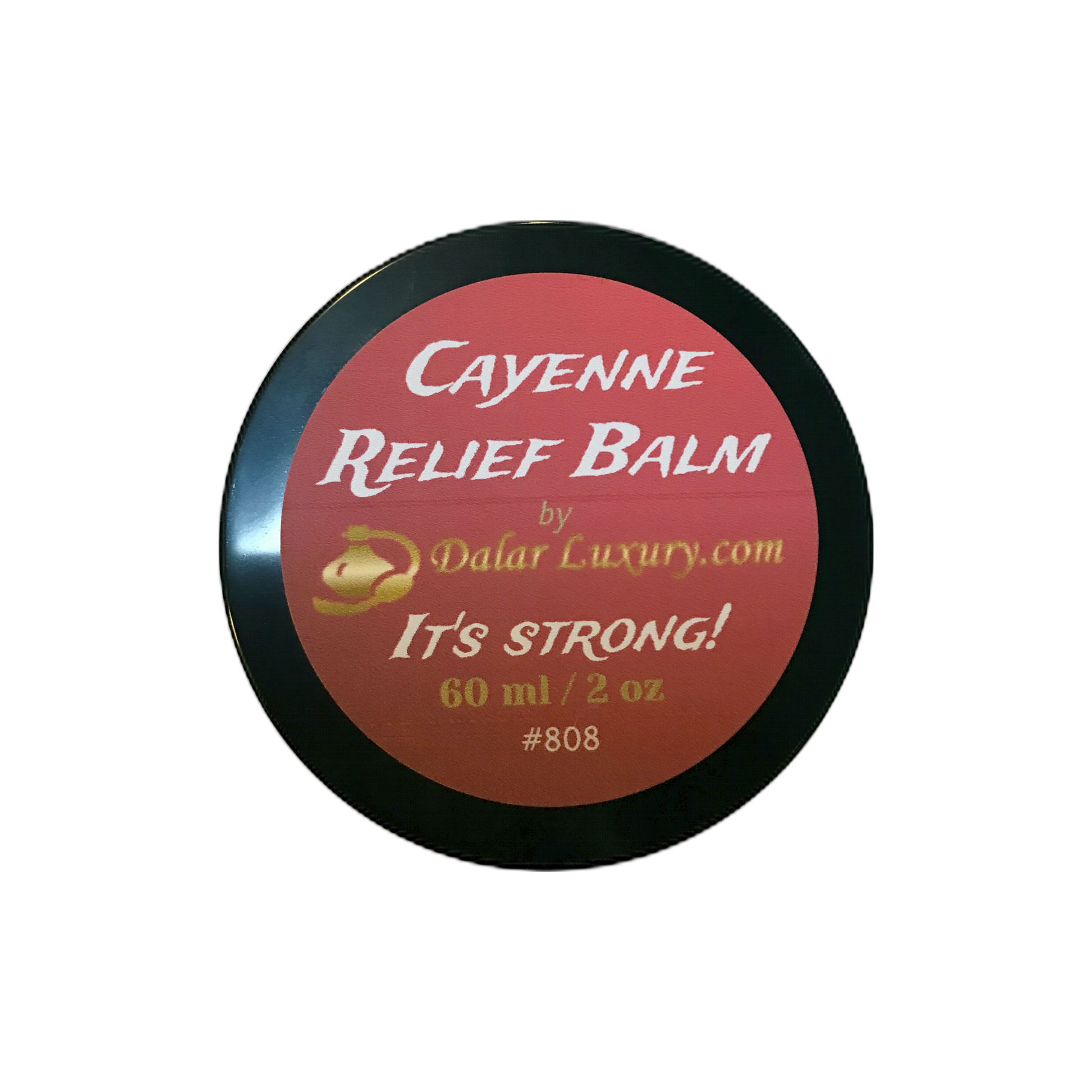 CAYENNE RELIEF BALM #808 By DalarLuxury.com ~ 60ml
