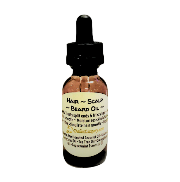 HAIR, SCALP, BEARD OIL for Men #805 by DalarLuxury.com ~ 30ml