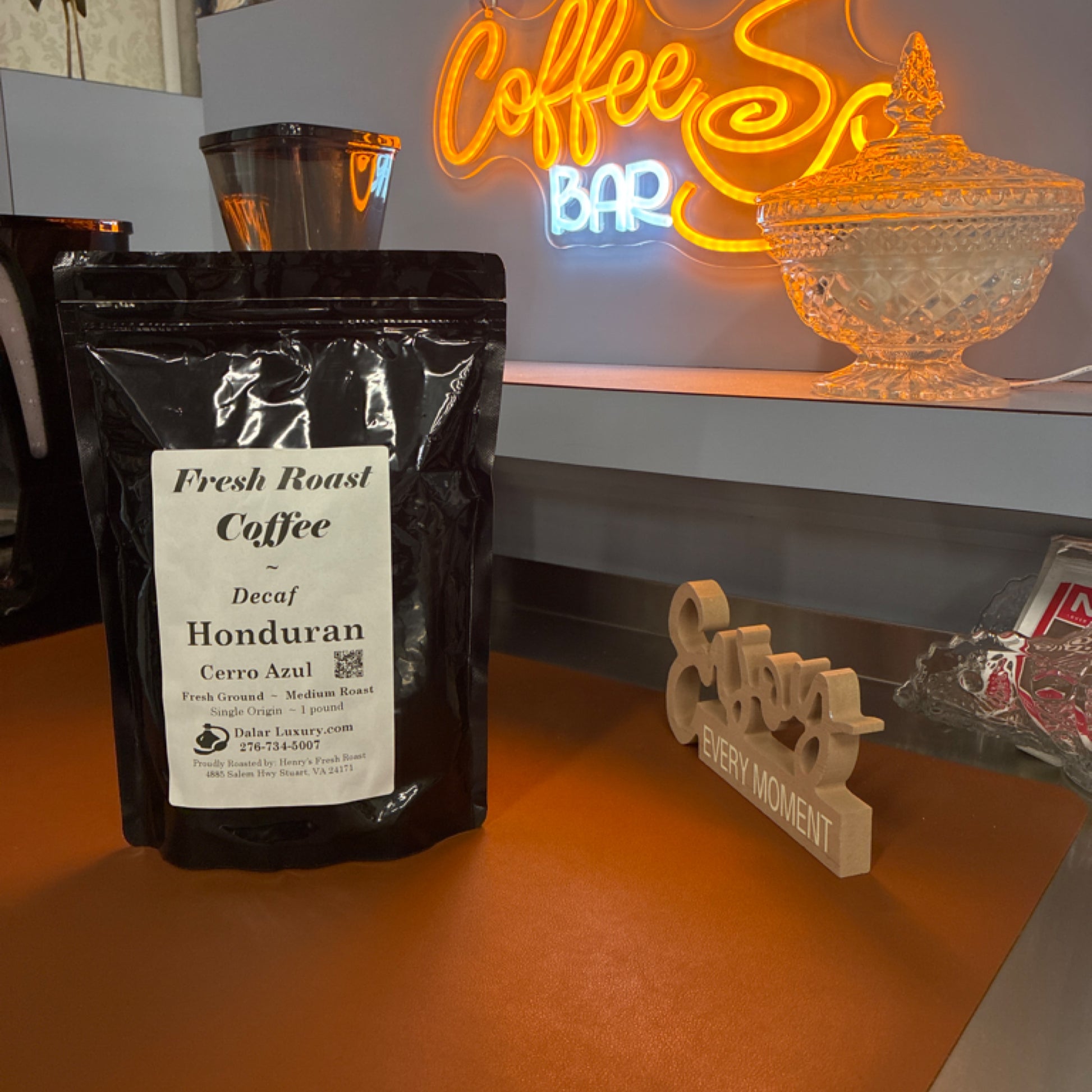 Honduran Cerro Azul Fresh Roast pre-ground (medium) decaf