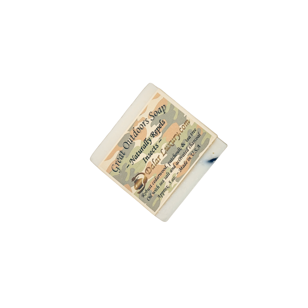 GREAT OUTDOORS SOAP ~ Naturally repels bugs!