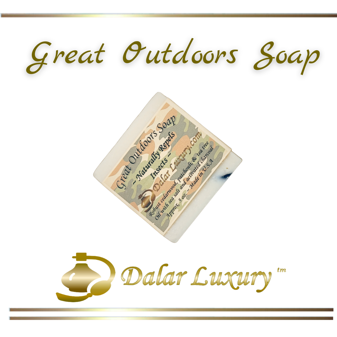 GREAT OUTDOORS SOAP ~ Naturally repels bugs!
