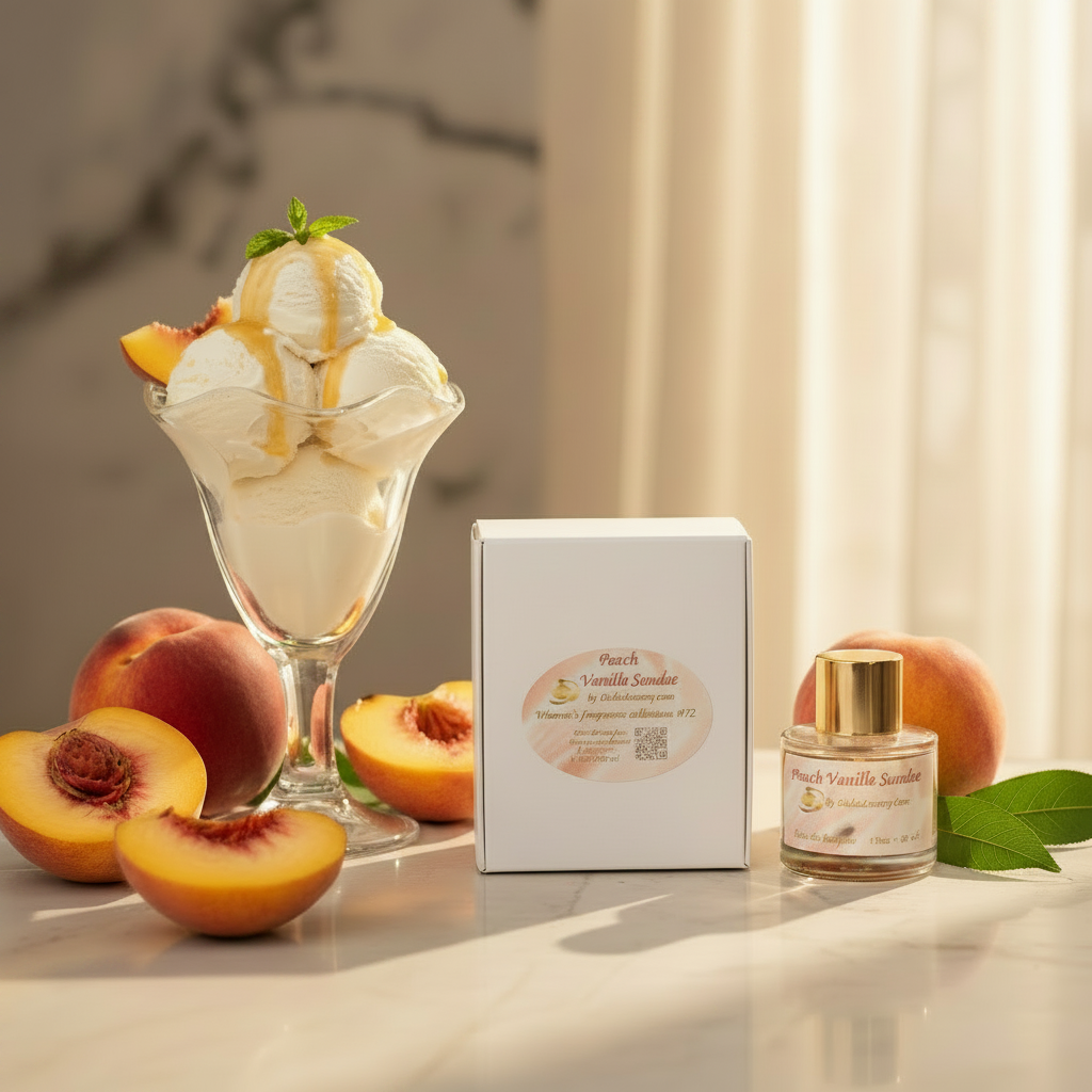 PEACH VANILLA SUNDAE