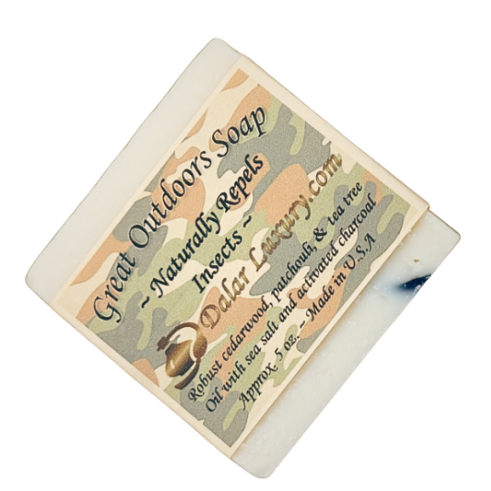 GREAT OUTDOORS SOAP ~ Naturally repels bugs!
