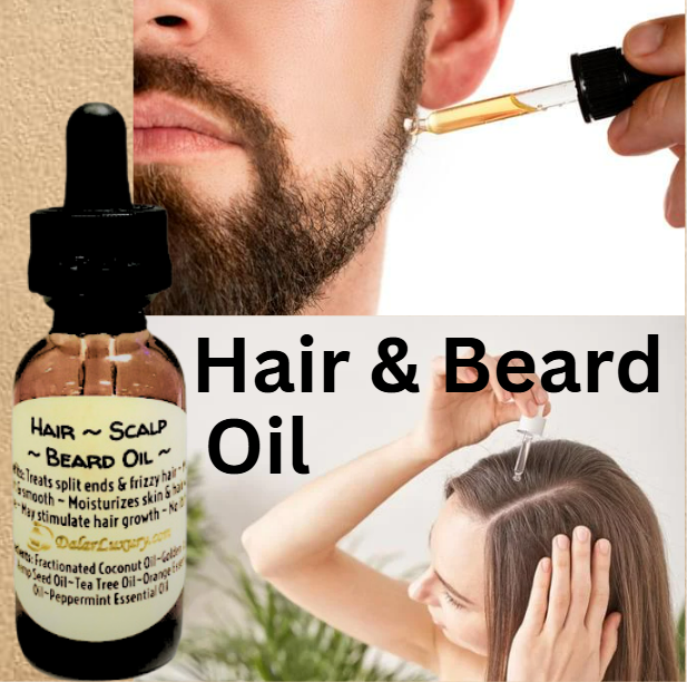 HAIR, SCALP, BEARD OIL for Men #805 by DalarLuxury.com ~ 30ml