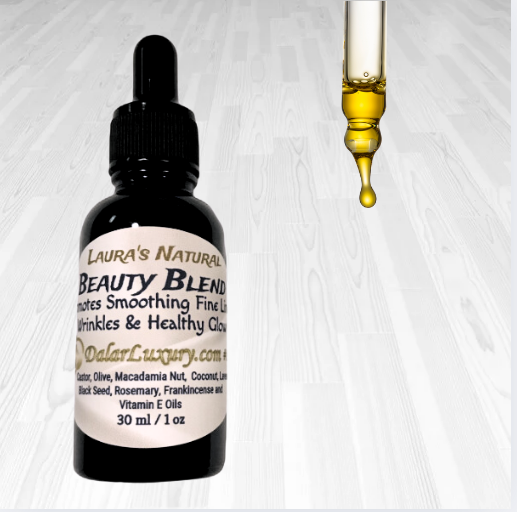 LAURA'S NATURAL BEAUTY BLEND #802 by DalarLuxury.com ~ 30ml ~ Promotes smoothing of fine lines and wrinkles and a beautiful healthy glow.